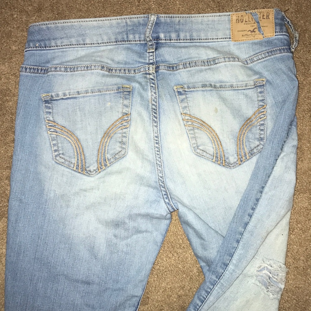 Light washed Hollister jeans